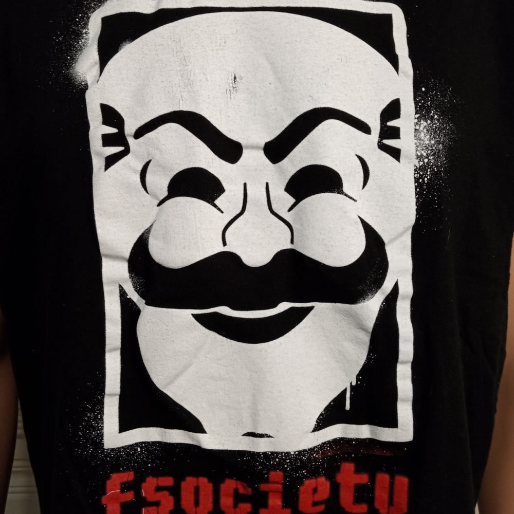 Mr. Robot F-Society Tee Large - image 2